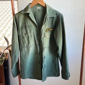 VINTAGE Repurposed Army Jacket